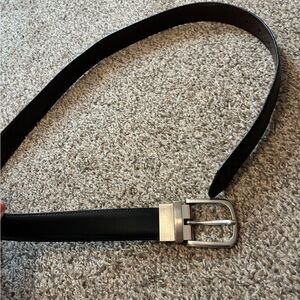 Boy’s medium Black Leather Belt